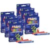 Prang Soybean Crayons, Large, 8 Colors Per Set, 48PK 00900